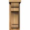 Ekena Millwork New Brighton Rough Sawn Corbel w/Backplate, Western Red Cedar, 6"W x 12"D x 16"H COR06X12X16NEB01RWR - alternate 4